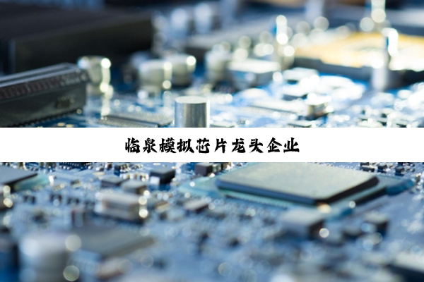 今日科普|临泉模拟芯片龙头企业
