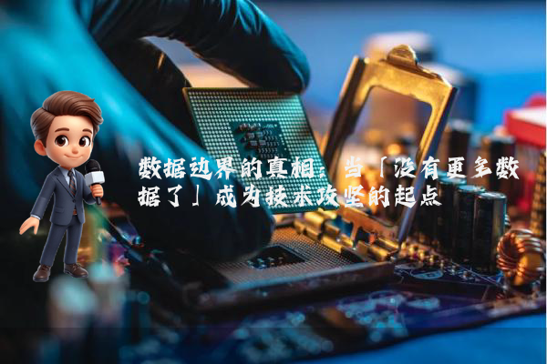 数据边界的真相：当「没有更多数据了」成为技术攻坚的起点