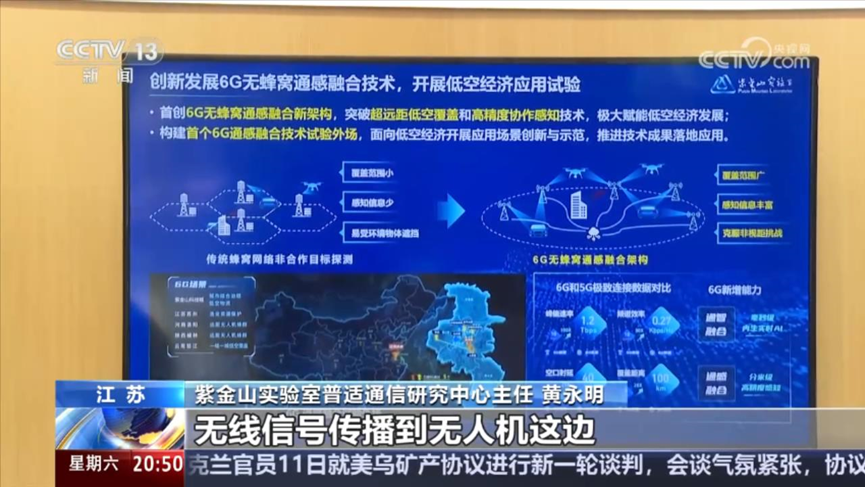 全球首个！6G通智感融合试验网落地