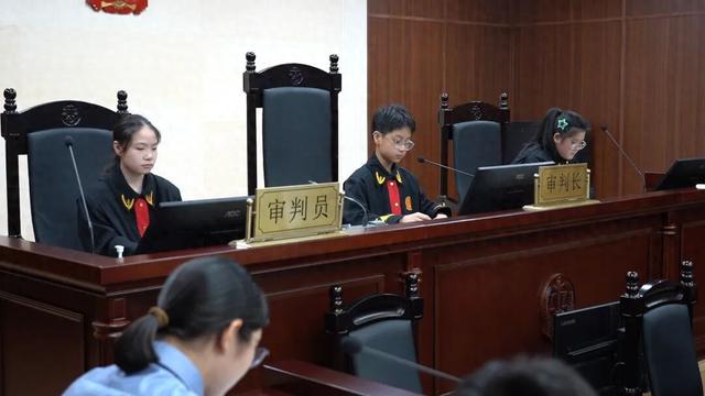 “沉浸式”模拟法庭开庭！“律政少年营”种下法治种子